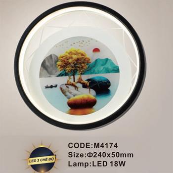 Đèn tường trong nhà Slister Ø240*50mm LED 18W M4174