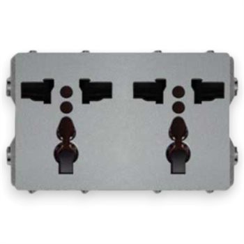 Ổ cắm đôi 3 chấu Roman M68123 M68123