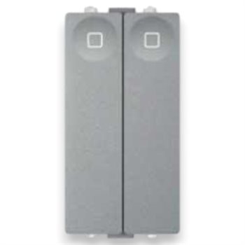 Hạt công tắc đôi 1 chiều Roman M6821 M6821