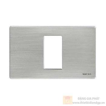Mặt 1 lỗ ngang viền inox M6801N