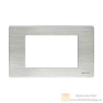 Mặt 3 lỗ ngang viền inox M6903N