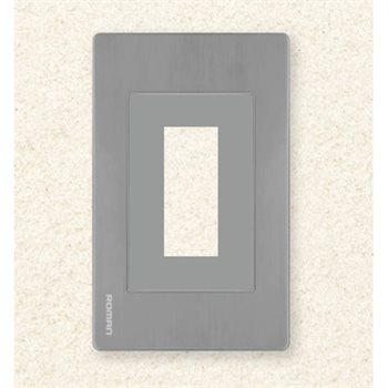 Mặt aptomat đơn Roman GA071-SG màu Grey Sần GA071-SG