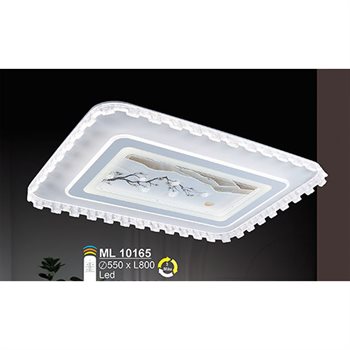 Đèn mâm mica chữ nhật Sano ML 10165 W550*L800 188W ML 10165