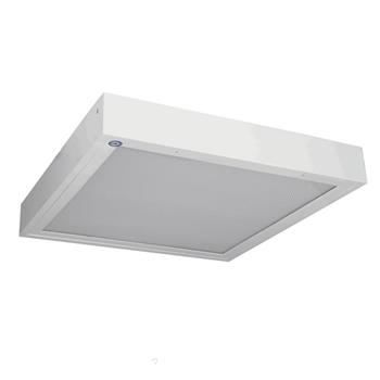 Máng đèn lắp nổi 4 bóng x 1.2m, mặt đèn bằng tấm nhựa Prismatic PSFC436(M/S)