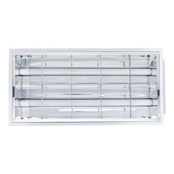 Bộ máng đèn xương cá MPE sử dụng LED tube 0.6m 2 bóng MATL-210