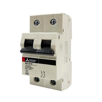 MCB Mitsubishi loại tiêu chuẩn BH-D10 2P 0.5A C DC BH-D10 2P 0.5A C DC