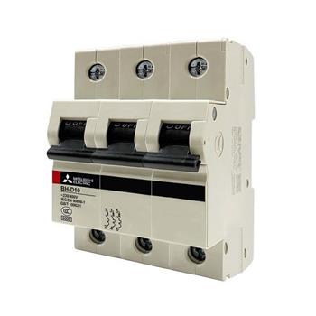 MCB Mitsubishi loại tiêu chuẩn BH-D10 3P 10kA C N 