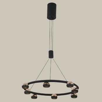 Đèn chùm trang trí Slister Ø650mm - COB 8*5W 3000K MD609-8