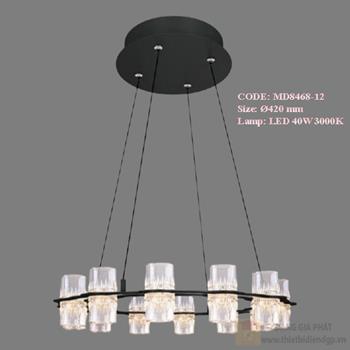 Đèn treo trang trí Slister Ø420mm - LED 40W 3000K MD8468-12