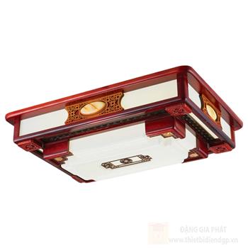Đèn mâm trần gỗ MG-002 LED 3 màu MG-002
