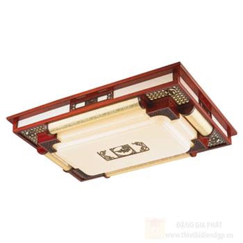 Đèn mâm trần gỗ MG-012 LED 3 màu MG-012