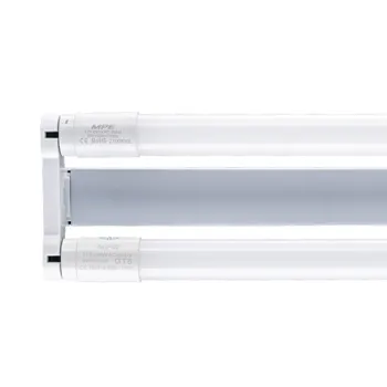 Bộ máng Batten LED Tube MPE Bộ LED tube thủy tinh T8 2 bóng ánh sáng trắng 1.2m MGT-210T