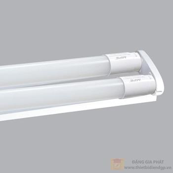 Bộ led tube thủy tinh T8 2 bóng ánh sáng trắng 1.2m MGT-210T