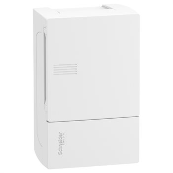 Tủ điện nổi 4-36 module Schneider Minipragma nhựa cửa trắng MIP12104