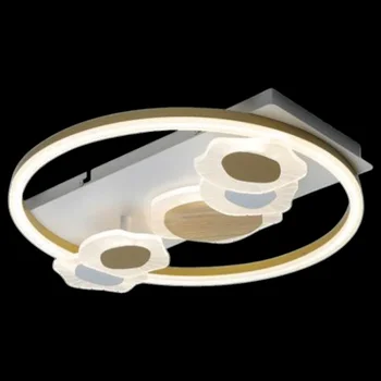 Đèn mâm led trang trí Hufa Ø480*H100 - LED 53W, ánh sáng 3 chế độ ML 7176