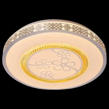 Đèn mâm Veronia ốp trần led Mica Ø400, ánh sáng 3 chế độ MN-50