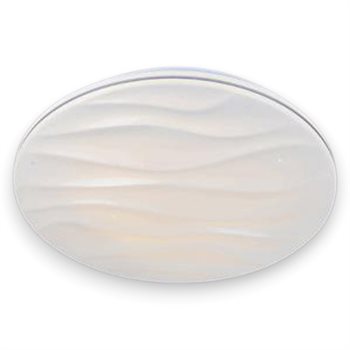 Đèn mâm Verona ốp trần Mica Ø380 x H100, ánh sáng 3 chế độ MN-6045