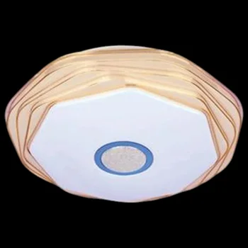Đèn mâm Veronia ốp trần Mica Ø400 x H100, ánh sáng 3 chế độ MN-6057A