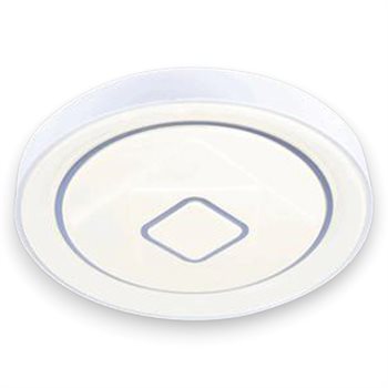 Đèn mâm Verona ốp trần Mica Ø500 x H100, ánh sáng 3 chế độ MN-6105