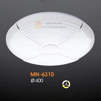 Đèn mâm ốp trần trang trí Verona Ø400 - ánh sáng 3 màu MN-6310