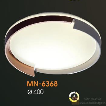 Đèn mâm ốp trần mica Verona Ø400 - 3 chế độ MN-6368