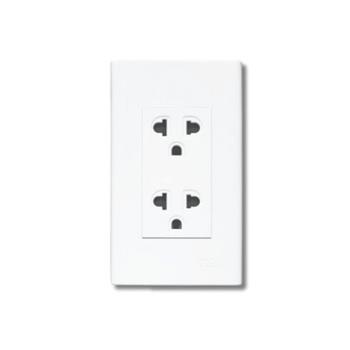 Bộ 2 ổ cắm 3 chấu dọc MN3/2OC3D MN3/2OC3D