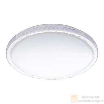 Đèn mâm Verona ốp trần Led Mica Ø400, ánh sáng 3 chế độ MN-39