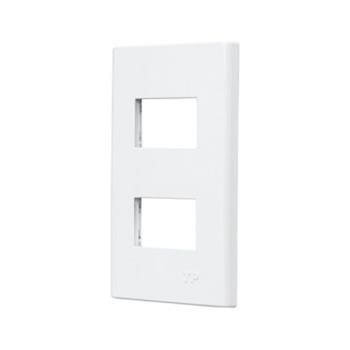 Mặt công tắc ổ cắm 2 thiết bị MOC/2W MOC/2W