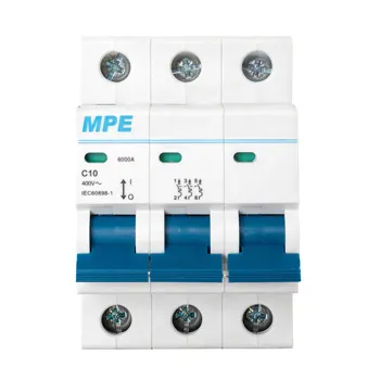 MCB MPE 3P 6KA MP6-C310