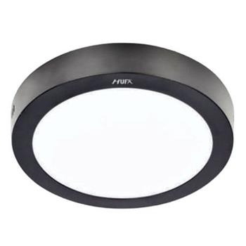 Đèn Mâm Led Tròn Nổi Phẳng Viền Đen MPDT