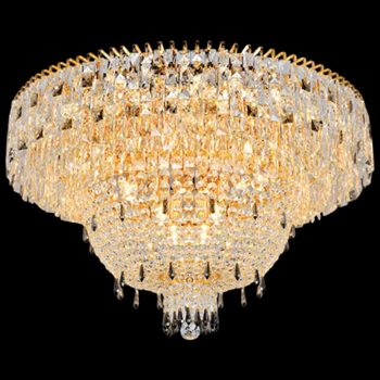 Đèn mâm pha lê Andora MPL-23008/600 Ø600 x H500 E14 x 12 MPL-23008/600