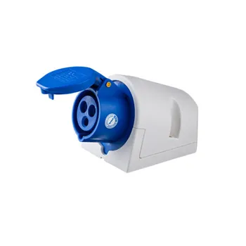 Ổ cắm công nghiệp 1 pha MPE cố định lắp trên tường MPE MPN-113