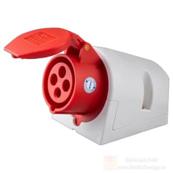 Ổ cắm công nghiệp 3 pha MPE gắn nổi 380/415V - 3P+E - IP44 MPN-114