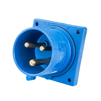 Phích cắm công nghiệp 1 pha MPE lắp âm 2P+E 32A IP44 240V MPN-623
