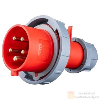 Phích cắm công nghiệp 3 pha MPE loại di động có kẹp giữ dây 3P+N+E - IP67 MPN-0252