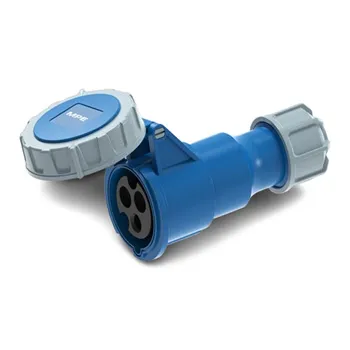 Ổ cắm công nghiệp MPE 1 pha 2P+E series MPN2 IP67 MPN2-2132