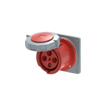 Ổ cắm công nghiệp MPE 3 pha 3P+E series MPN2 IP67 MPN2-3342