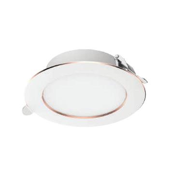 Đèn Led âm trần downlight Megaman viền màu loại nhôm MQTL1208