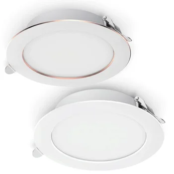 Đèn Led âm trần Megaman viền màu loại nhôm MQTL1208 12W MQTL1208 12W