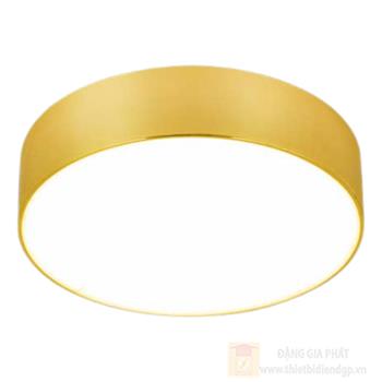 Đèn ốp trần tròn Xi mạ vàng 18k cao cấp SMD 30W MSS-593
