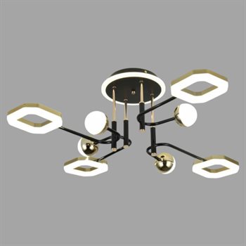 Đèn mâm ốp trần Verona Ø860*H280 - ánh sáng 3 CĐ MT-123/8