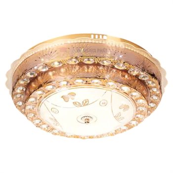 Đèn mâm ốp trần trang trí Verona Ø500*H150 - ánh sáng 3 màu MT-2213