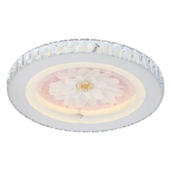 Đèn mâm ốp trần trang trí Verona Ø500*H150 - ánh sáng 3 màu MT-229