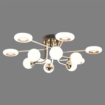 Đèn mâm ốp trần Verona Ø1000*H300 - ánh sáng 3 CĐ MT-2868/6+6