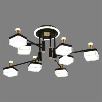 Đèn mâm ốp trần Verona Ø900*H250 - ánh sáng 3 CĐ MT-485/8