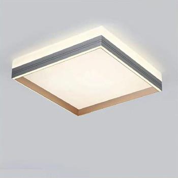 Đèn mâm ốp trần vuông trang trí Verona Ø500*H100 - ánh sáng 3 màu MT-7809A