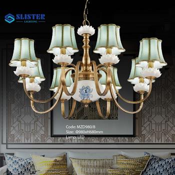 Đèn chùm LED trang trí Slister Ø980*H680mm MZD980/8