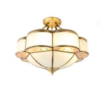 Đèn ốp trần đồng Andora MĐ-C9913/6 Ø500 x H450 - E27 x 6 MĐ-C9913/6