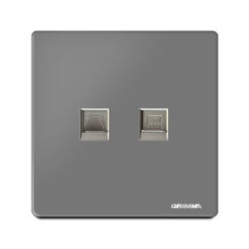 Ổ cắm điện thoại và mạng GRIMMA G60TELPC G60TELPC