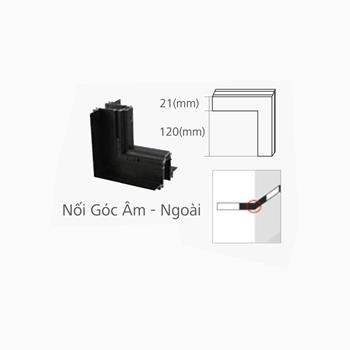 Nối Góc âm ngoài (phụ kiện ray nam châm) GAN